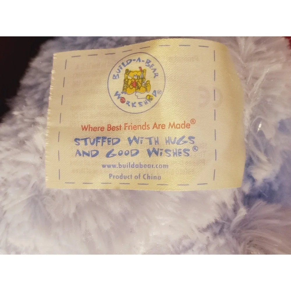 Bear Build A Bear Blue Snowflake Bear 15